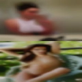Naked woman pigsty