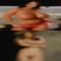 Naked women swinging